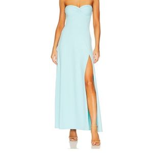 Twist front strapless dress susana monaco revolve